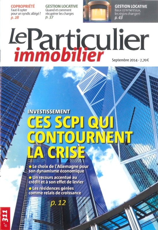 Le Particulier Immobilier Septembre 2014